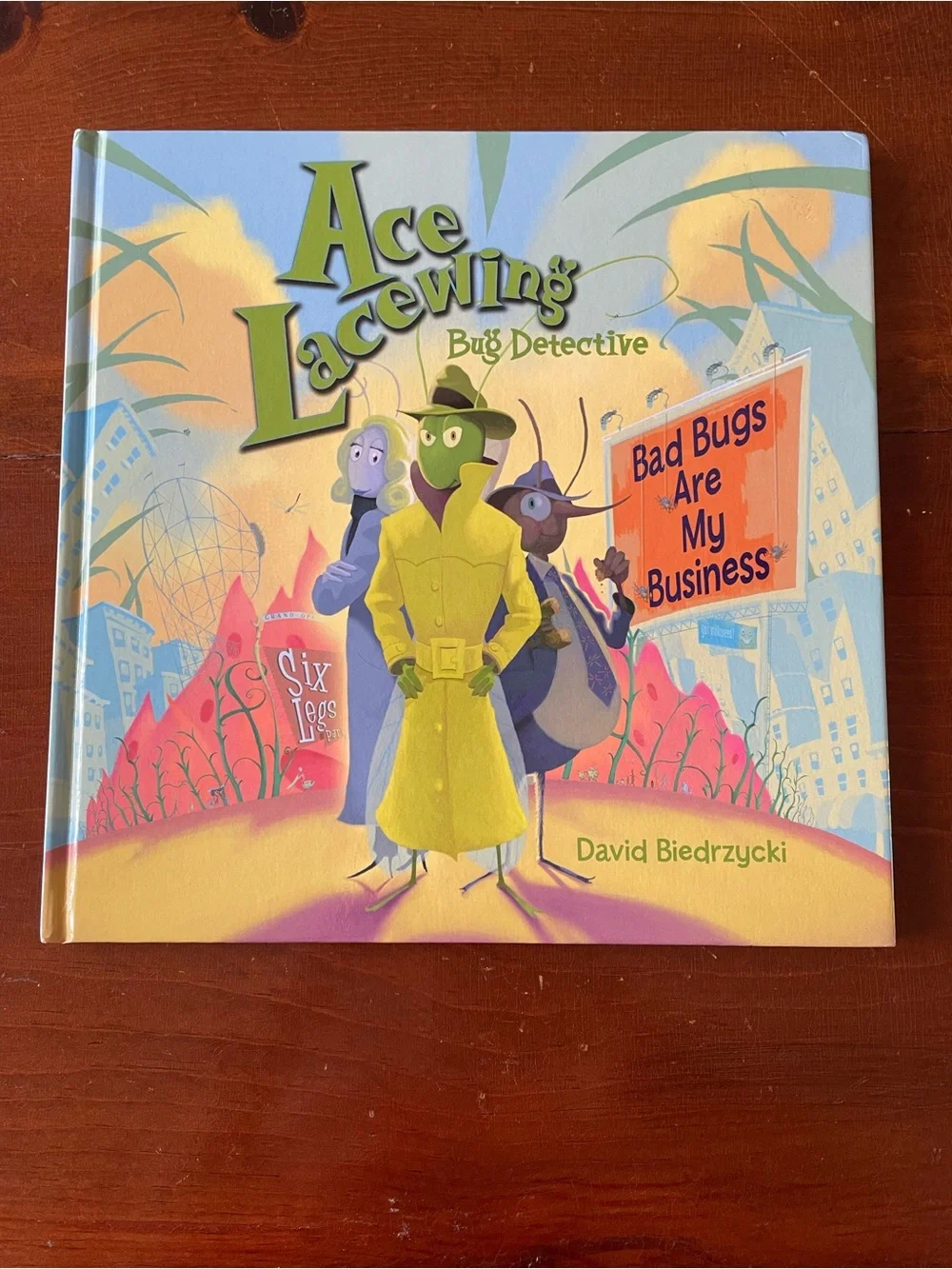 “ Ace Lacewing Bug Detective” by David Biedrzycki 2009 Color Illustrations HC